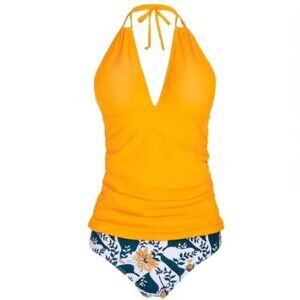 Yonique Women's Tummy Control Tankini